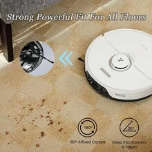 Bộ 6 chổi quét cạnh tương thích với máy hút bụi robot S8 Pro Ultra, S7 Max Ultra, Qrevo, Qrevo Slim, dòng S7 MaxV/S7/Q7Max/Q8 Max/S8/Q7/Q5/S6/S5/S4/E5/E4/E3/E2 - Bộ 6 cái - Xem 3