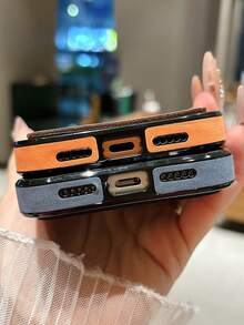 Personalisierte Luxus Kunstleder Kartenetui Handyhülle kompatibel mit iPhone 17Pro Max, 17Pro, 17, 16 Pro Max, 15 Pro Max, 14 Pro Max, 13 Pro Max, 16, 15, 14, 13, Schutz vor Sturz und Linse, Rückseite - Königsblau - Übersicht 4