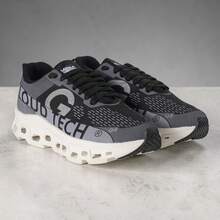 Unisex GTech Black Athletic Shoes, Comfortable And Lightweight, For Walking And Gym. - GTech Black - 查看 9