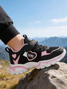 Kids Running Shoes, Sports Shoes, Tennis Shoes, Fitness Shoes, Casual Shoes For Boys And Girls - Pink - View 5