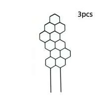 Honeycomb Plant Climbing Trellis, Rust-Resistant Design, Suitable For Potted Vines And Flowers, Space-Saving Indoor/Outdoor Garden Support - A - View 9