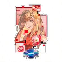 双面高清印刷动漫角色“辉夜姬”的亚克力钥匙扣，高品质收藏品礼品 - 彩色 - 查看 17