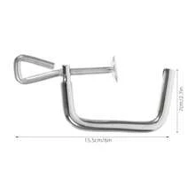 Pata Maker Handle Replacement Pata Hine Holder P Manual Noodle Hine Fixing Handle Fixing Clip For Meat Grinder Eay To Intall - Silver - View 2