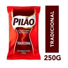 Café Torrado E Moido Pilão 250g Tradicional - Tamanho Único - Visão 2