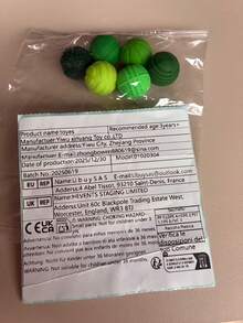4/8/1个硅胶磁性感官球，减压玩具，多色纹理，缓解焦虑和专注力训练，经久耐用，口袋大小，桌面玩具，创意新颖，绿色、紫色、亮粉色、其他塑料材质，便携式减压装置 - 彩色 - 查看 10