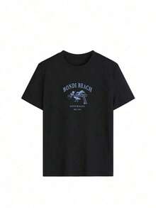 Women T-Shirts - Black - View 2