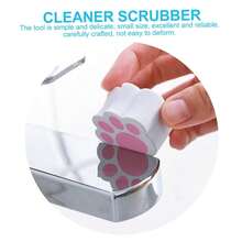 Mirror Cleaning Wet Wipes, Bathroom Glass Mirror & Faucet Descaling Cleaning Sponge, Magic Wipe To Remove Stains Without Leaving Bathroom - A - View 4