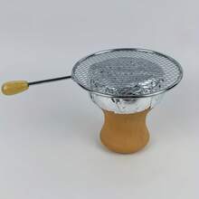 2个不锈钢网状碳阻挡器，碳阻挡网，理想的水烟配件 - 均碼 - 查看 2