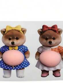 Hình dán mèo 3D dễ thương với bụng mềm mại, hình dán trang trí ốp điện thoại hình chó Corgi, hình dán động vật cho sổ tay, hình dán thiết kế bụng mềm mại, quà tặng. - Nhiều màu - Xem 10