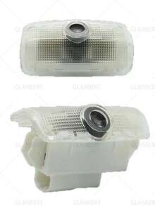 GLANBERT 2 件装 LED 迎宾灯，带幽灵投影，适用于 INFINITI FX G M EX Q 50 Q 60 Q70 QX 50 QX 70 QX80 FX35 FX37 等车型，汽车装饰灯 - Compatible With INFINITI - 查看 5