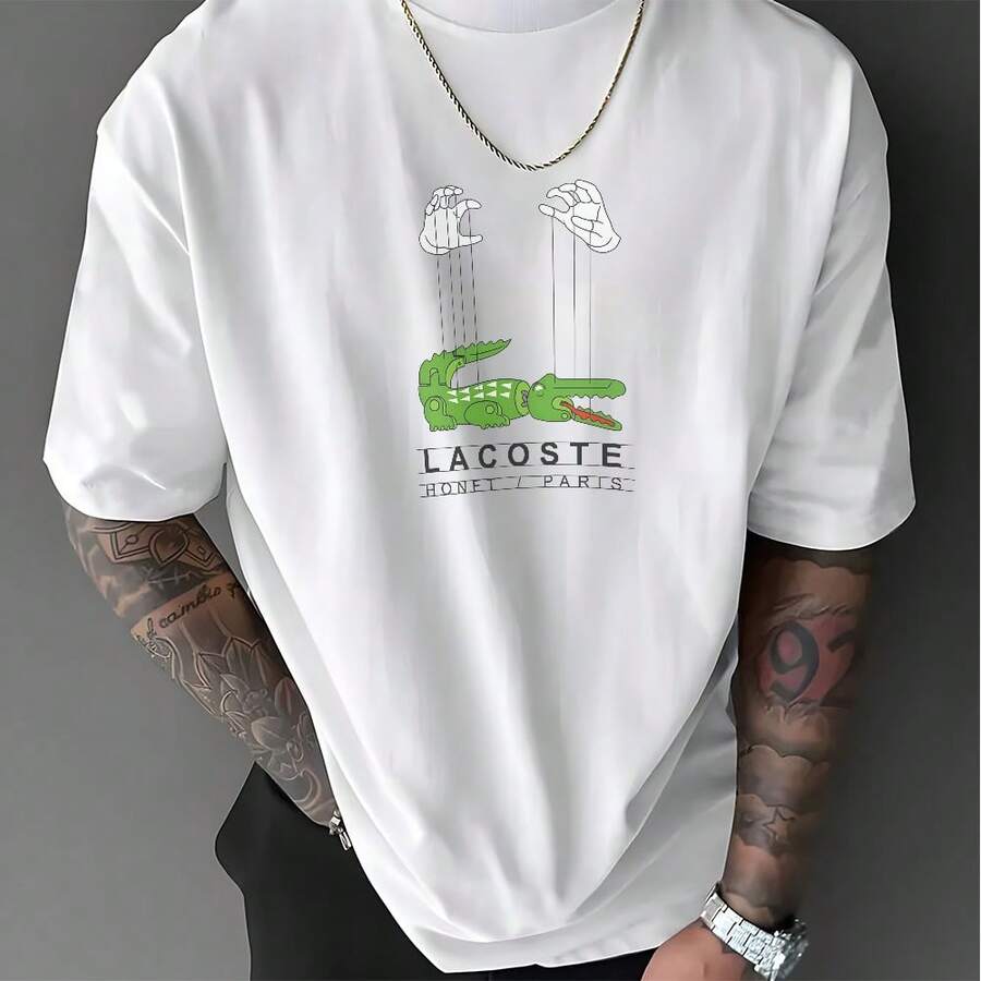 Herren T-Shirts - White - View 1