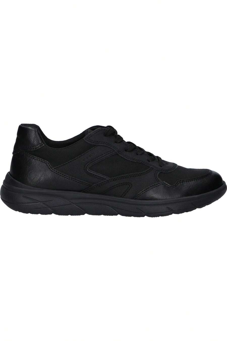 Geox 男士休閒運動鞋 U45E1B 0EK11 U PORTELLO 黑色 - 黑色 - 查看 1