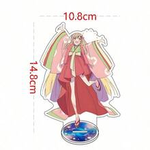 双面高清印刷动漫角色“辉夜姬”的亚克力钥匙扣，高品质收藏品礼品 - 彩色 - 查看 26