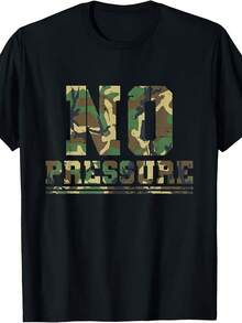 Unisex Camouflage T-Shirt - Soft And Breathable Camouflage Print Short-Sleeve Crew Neck Shirt, Lightweight Combat-Style Top, Available In Army Green/Black/Brown/Grey Camouflage Patterns, Sizes S-XXXL Suitable For Casual Wear, Fitness, Outdoor Activities, Extra-Large Sizes Available - 黑色 - 查看 2