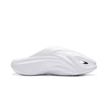 LI-NING BADFIVE DOOM CROC Post-Game Closed-Toe Slides, Men's EVA Non-Slip Sport Casual Sandals ABTW005 - 白色 - 查看 3