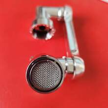 304 Stainless Steel Mechanical Arm Faucet, 360° Rotation, Splash-Proof Design, Multi-Function Adapter - Drinking Water, Includes Kitchen, Bathroom, Toilet Installation Tools, Multi-Function Outlet | Fashionable Design | High-Quality Hardware - Multicolor - View 9