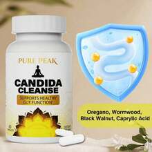 BUPORAI Candida Cleanse - Antioxidant, Intestinal Cleansing And Detoxification, Promote Digestion & Metabolism - 60pcs - 60 Capsules - View 1