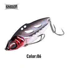KINGDOM 1PC Metal VIB Sinking Fishing Bait 8g/10.5g/14g 37mm/41mm/46mm Far Casting Long Distance Fishing Bait Suitable For Freshwater And Saltwater - Multicolor - View 18
