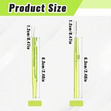 4Pcs Cell Phone Cleaning Kit, Dual Head Anti-Clogging Nylon Brushes Hook Cleaner, Multifunction Mini Cleaning Kits For 17 Pro Max Charging Port, Speaker, Earphone, Tablet, Camera, Keyboard,Yellow - 4pcs - View 2