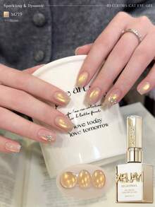 2026 New Magnetic Cat Eye Gel Nail Polish, 40 Shimmery Reflective Colors, Fashionable Salon Art Cat Eye Gel Design - Multicolor - View 43