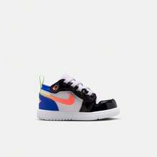 Giày bóng rổ Jordan 1 Low Alt SE (TD) cho trẻ nhỏ, Mã sản phẩm: 1251-100 - Xanh và trắng - Xem 2