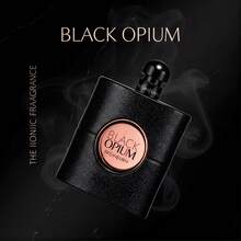 Yves Saint Laurent Black Opium Eau De Parfum Spray For Women - 3 Oz / 90 Ml - Long-Lasting Coffee Vanilla Warm & Spicy Gourmand Fragrance - 花卉印花 - 查看 3