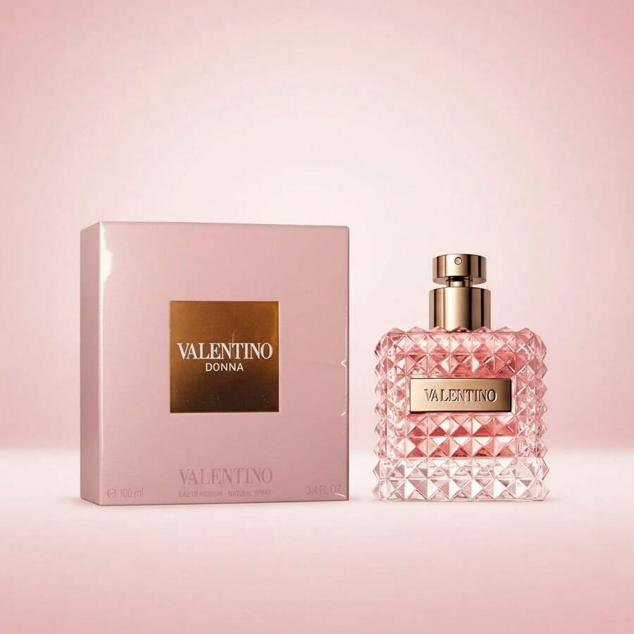 Valentino Donna Eau De Parfum For Women 3.4 Oz / 100ml EDP Spray | Floriental Fragrance Long Lasting - 花卉印花 - 查看 1