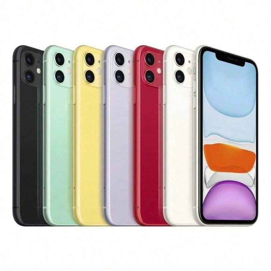 Apple (99 新)苹果 iPhone 11,双卡双待,电池健康度高于 70%,二手 - 近全新或未使用 - 多色 - 查看 1