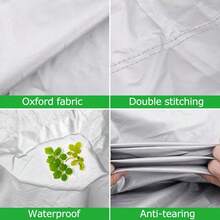 Heavy Duty Full Car Cover Waterproof Protector Fits For VW Transporter Van T4 T5 T6 - A - View 10