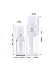 1 chai xịt bột cầm tay có thể nạp lại, thích hợp đựng bột nhũ móng tay, tiêu nhà bếp, bột làm tóc, nhỏ gọn và có thể tái sử dụng. - Nhiều màu - Xem 8