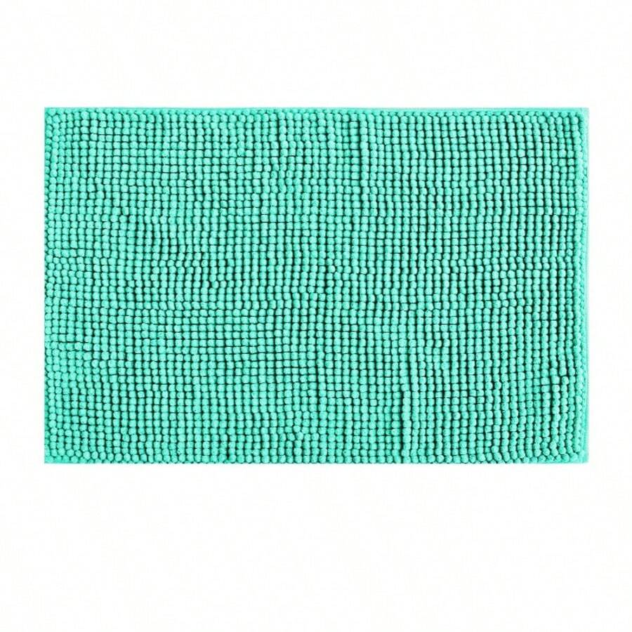Premium Microfiber Non-Slip Bathroom Mat With Polka Dots, 38x58 Cm - 綠水 - 查看 1