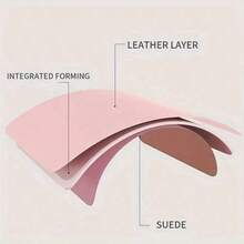 1pc 60cm/90cm Double-Sided Waterproof Durable Leather Mouse Pad, Non-Slip Laptop Desk Mat, Keyboard Pad - Round - View 3