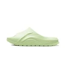 LI-NING Keyboard Slides, Unisex Streamlined Height-Increasing Sandals, Non-Slip Streetwear Sport Slippers AGAW007 - 靈動綠 - 查看 2