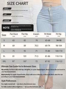 Women's Skinny Casual Commuter Jeans Spring - Dark Wash - View 12