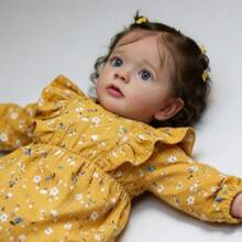 ziyiui 55cm/22inch Cute Reborn Baby Doll Soft Vinyl Lifelike Newborn Toy For Children Birthday Christmas Gift (Bottle Pattern Random),Perfect Birthday & Holiday Gift For Sge 3+ And Doll Collectors,Role Play Pretend Game,Baby Dolls,Toys,Toys For Girls Boys. - 彩色 - 查看 8