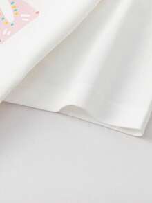 Balabala Áo thun mùa hè nhanh khô cho bé gái 2026, áo tay ngắn nhẹ thoáng khí, chất liệu cotton mềm mại, mát mẻ, thích hợp mặc thường ngày. - Benbai - Xem 5