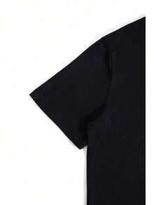 Vibrant 'South Park' Inspired Black T Shirt Soft Casual Pattern Printed Men Size S-3XL - 黑色 - 查看 5