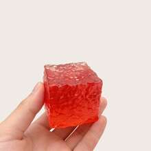 5,5 cm Cubo de azúcar texturizado esponjoso, pelota de azúcar con sensación granulada, juguete apretable de color caramelo, adecuado para adolescentes, estudiantes, oficina, regalo de cumpleaños, regalo festivo - Multicolor - Ver 12