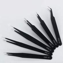KLONKEE Diamond Tester Pen, Diamond Detector, 30X60X Jewelry Magnifier, 6pcs Anti-Static Stainless Steel Curved Tweezers Set (With Different Precision Upgrades), Professional Jeweler Gemstone Testing Instrument, High-Precision Diamond Tester Pen Designed For Jewelers, Gemstone Detector, Jewelry Testing Tool, Professional Diamond Picker Suitable For Beginners And Professionals - Multicolor - View 14