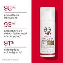 EltaMD – Écran solaire teinté pour le visage 48g - UV Clear SPF 46 - Écran solaire teinté - Voir 10