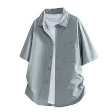 Men Shirts - màu xám xanh - Xem 1