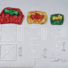 适用于圣诞节、万圣节及其他多种场合的节日灯饰 - 三色聖誕鹿 - 查看 8