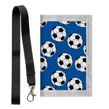 魔术贴三折钱包，颈挂式钱包，可装钥匙。适合作为生日礼物、派对礼物、返校礼物。 - 彩色 - 查看 10