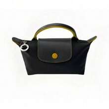 Mini Casual Bag, Mobile Phone Bag, Shoulder Bag, Mini Dumpling Bag, Change Bag, Key Bag. - 週年槍灰 - 查看 1