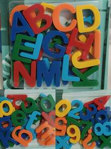 Magnetic Letters And Numbers - Multicolor4 - View 1