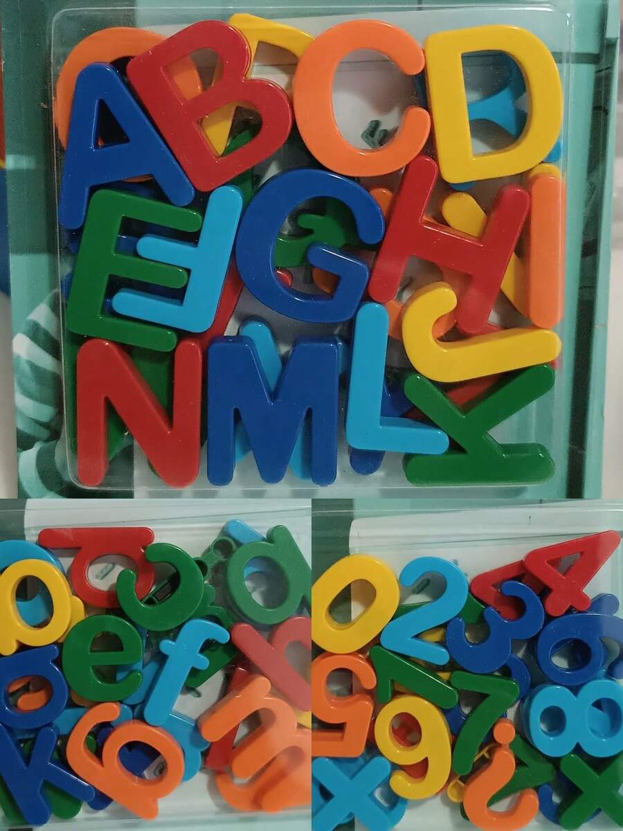 Magnetic Letters And Numbers - Multicolor4 - View 1