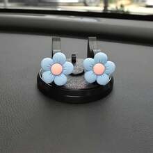 Soporte de teléfono para coche con forma de flor, soporte de navegación de material ABS para el salpicadero - Multicolor - Ver 11