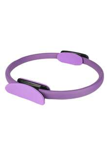 1件装瑜伽普拉提阻力带，家用拉伸健身器材，弹性健身圈，辅助拉伸腿部塑形减肥，力量训练瑜伽装备，普拉提圈，瑜伽圈，盆底肌魔力圈，纤细腿腰 - 彩色 - 查看 11