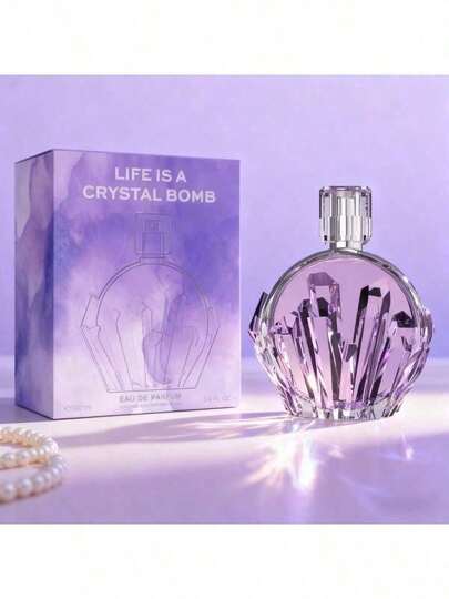 Women's Contract Fragrance Life Is A Crystbomb Purple