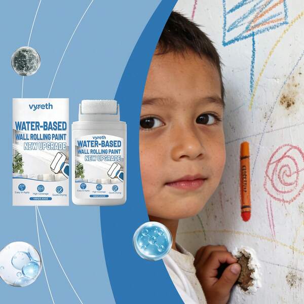 Water-Based Wall Coating Paint, Daily Cleaning Of Stains, Graffiti Renovation, Wall Paint Peeling And Crack Repair